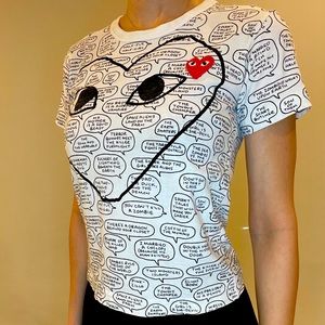 comme des garçons Play T shirt